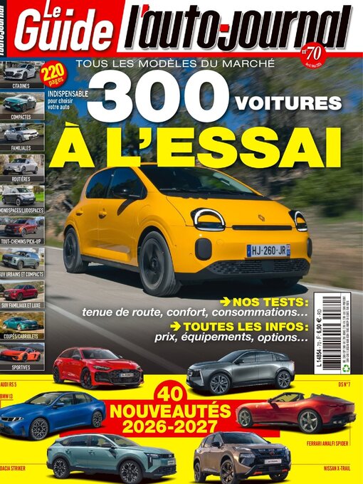 Cover image for L'auto Journal